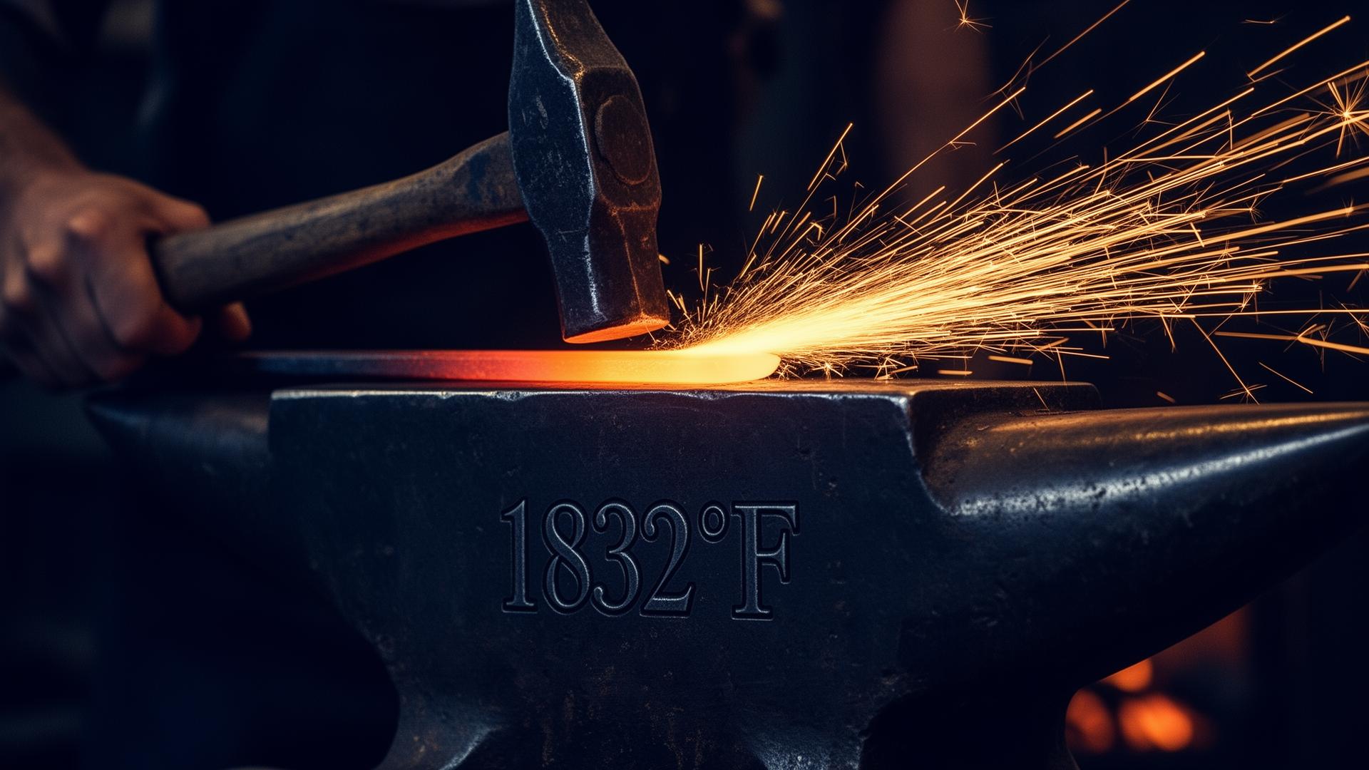 Forge and anvil